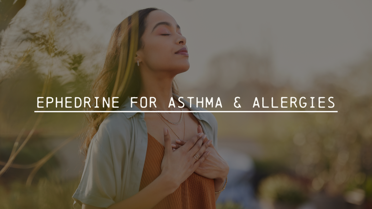 Ephedrine and Guaifenesin is Used for Asthma and Allergies